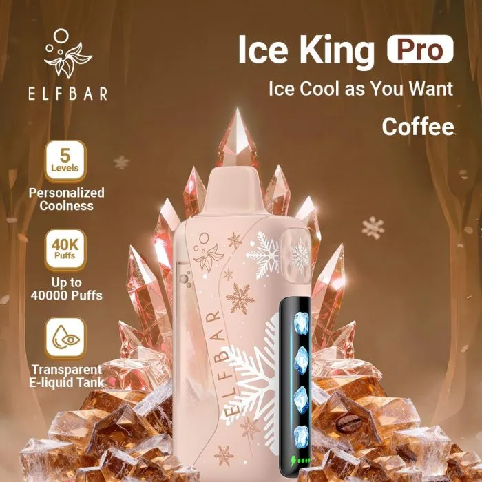 Buy Elfbar ice king pro coffee - Online Vape Store India