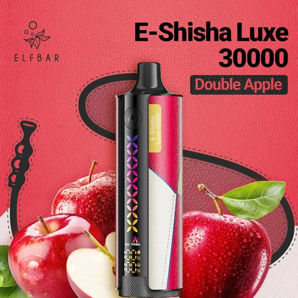 Buy Elfbar E shisha double apple  - Online Vape Store India