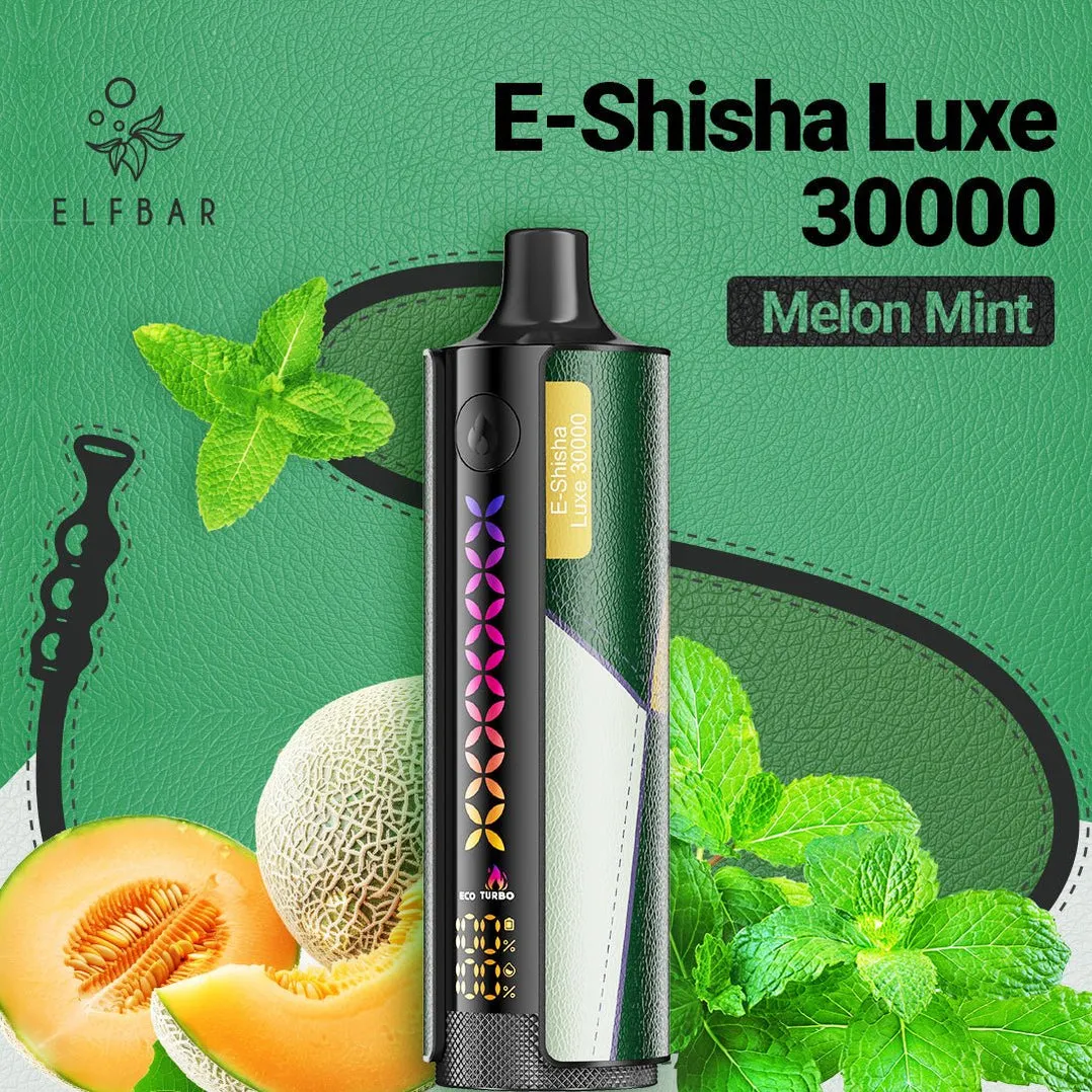 Buy Elfbar E shisha melon mint  - Online Vape Store India