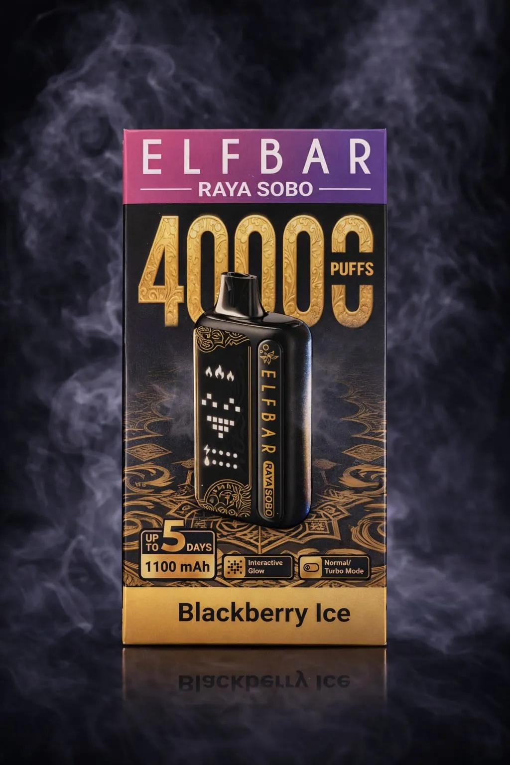 Buy Elfbar Raya sobo blackberry ice - Online Vape Store India