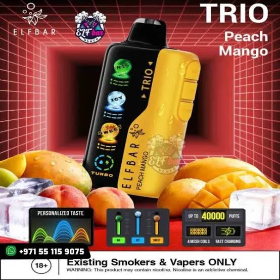 Elfbar Trio peach mango
