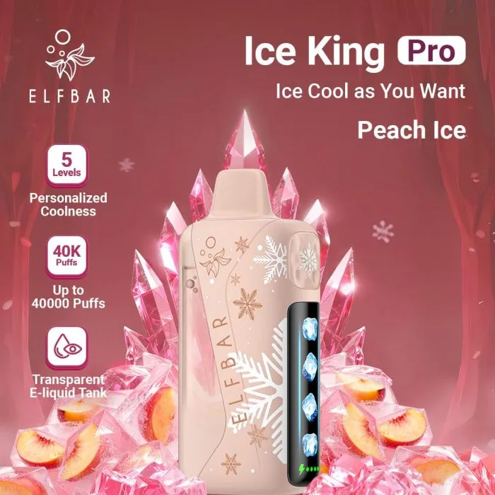 Elfbar ice king pro prach ice