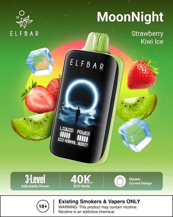 Elfbar moonnight strawberry kiwi ice