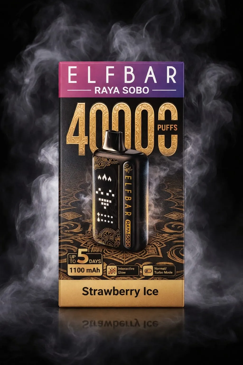 Elfbar Raya sobo straberry ice