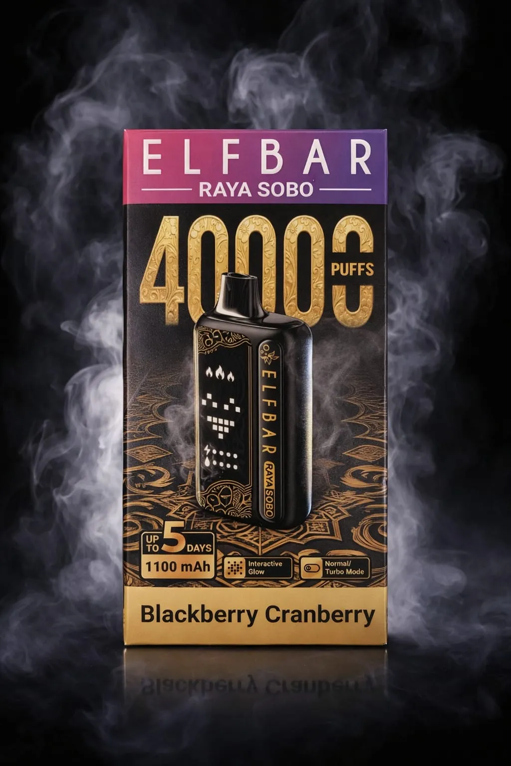 Elfbar Raya sobo blackberry cranberry